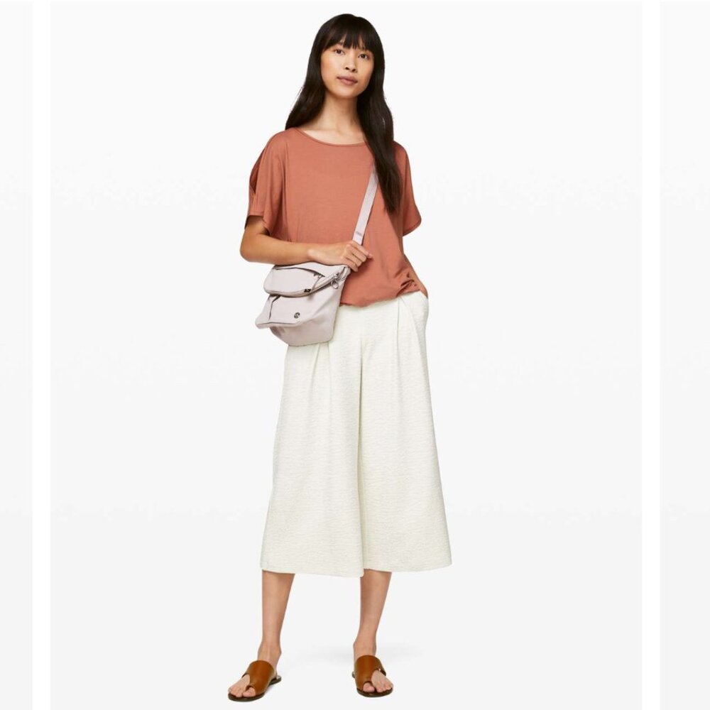 Lululemon Can You Feel The Pleat Crop